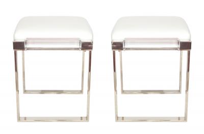 Charles Hollis Jones Pair of Charles Hollis Jones Benches