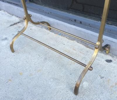 Charles Hollis Jones Polished Brass Gentlemans Valet by Charles Hollis Jones for Desi Arnaz