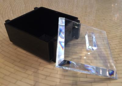 Charles Hollis Jones Rare Jewery Box in Solid Brass With an Antique Finish By Charles Hollis Jones