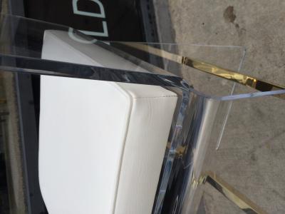 Charles Hollis Jones Set of Four Waterfall Bar Stools by Charles Hollis Jones