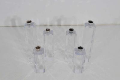 Charles Hollis Jones Set of Six Charles Hollis Jones Style Candlesticks