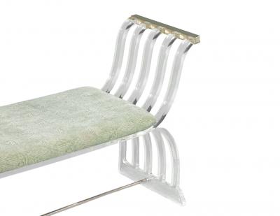 Charles Hollis Jones Vintage Acrylic Lounge Chair in the manner of Charles Hollis Jones