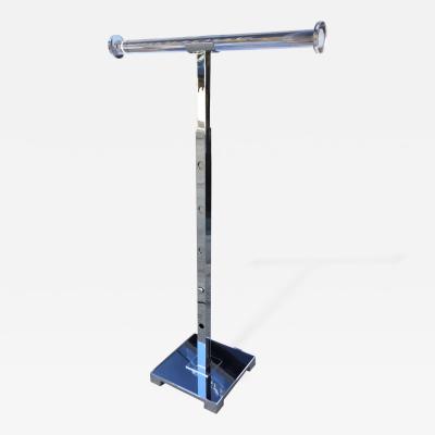 Charles Hollis Jones Vintage Towel or Jewelry Holder in Lucite and Nickel by Charles Hollis Jones