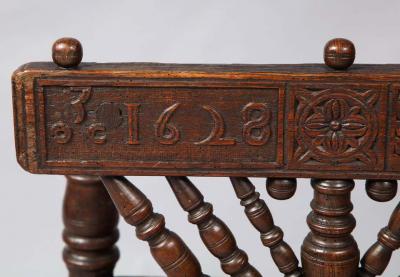 Charles I Three Legged Turners Chair