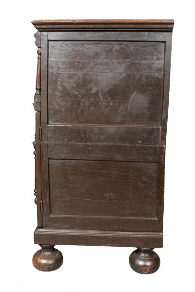 Charles II Oak And Bone Inlaid Chest