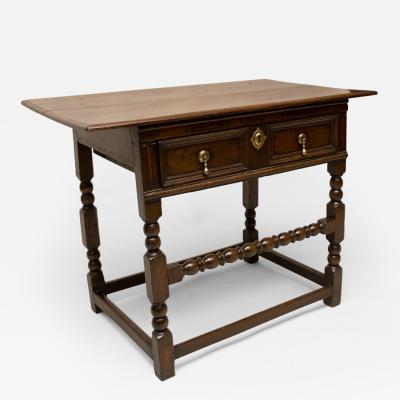 Charles II Oak Side Table