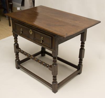 Charles II Oak Side Table