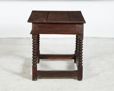 Charles II Oak Side Table