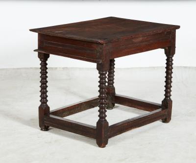 Charles II Oak Side Table