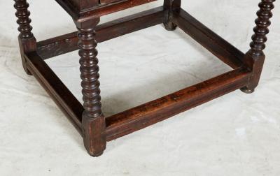 Charles II Oak Side Table