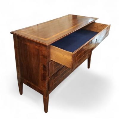 Charles IV Walnut Chest of Drawers late 18th century