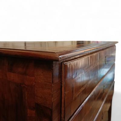 Charles IV Walnut Chest of Drawers late 18th century