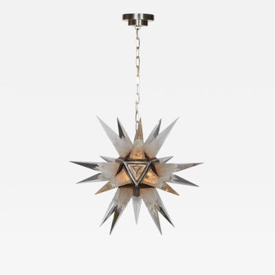 Charles J Weinstein Moravian Star Chandelier