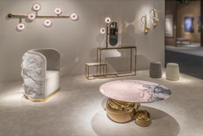 Charles Kalpakian Pair of Cl De Sol Sconces