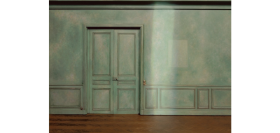 Charles Matton The trace left on the wall by a painting II with a ray of light 1986