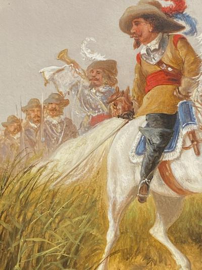 Charles Michel Guilbert D anelle French Cavaliers 