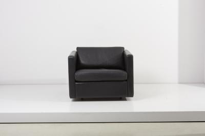 Charles Pfister Set of 2 Charles Pfister Lounge Chairs for Knoll USA 1970s