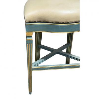 Charles Pollock 1 of 3 Tall Charles Pollock for William Switzer Shield Back Swivel Barstool