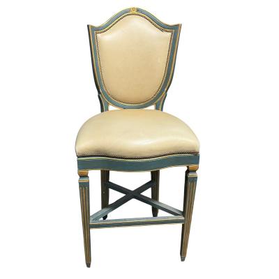 Charles Pollock 1 of 3 Tall Charles Pollock for William Switzer Shield Back Swivel Barstool