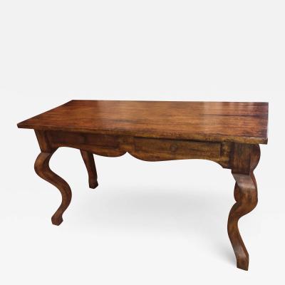 Charles Pollock Charles Pollock for William Switzer French Country Rustic Console Table