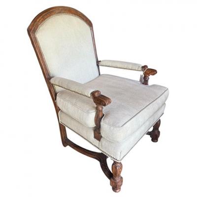 Charles Pollock Charles Pollock for William Switzer Louis XIV Occasional Armchair