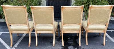 Charles Pollock Charles Pollock for William Switzer Russian Imperial Dining Chairs