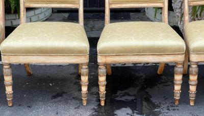 Charles Pollock Charles Pollock for William Switzer Russian Imperial Dining Chairs