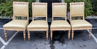 Charles Pollock Charles Pollock for William Switzer Russian Imperial Dining Chairs
