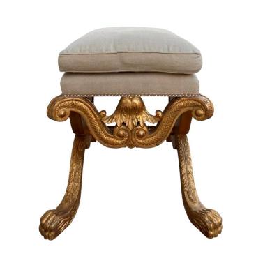 Charles Pollock Charles Pollock for William Switzer William Kent Bench Giltwood Bench