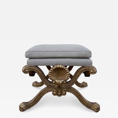 Charles Pollock Charles Pollock for William Switzer William Kent Bench Giltwood Bench