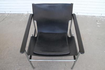 Charles Pollock Pair of Mid Century Modern 657 Lounge by Charles Pollock for Knoll