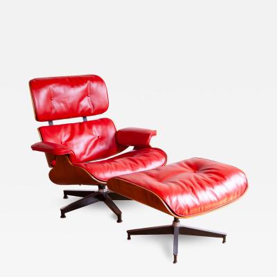 Charles Ray Eames 1960s Eames Lounge Chair and Ottoman 