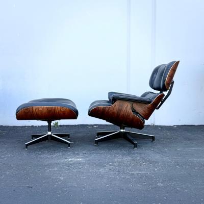Charles Ray Eames 3rd Generation Eames Lounge Chair and Ottoman