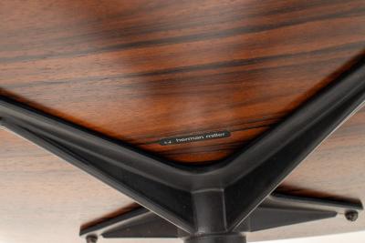 Charles Ray Eames 3rd Generation Eames Lounge Chair and Ottoman in Brazilian Rosewood