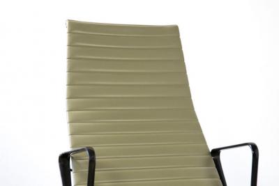 Charles Ray Eames Charles Eames Aluminum Group Lounge Chair and Ottoman for Herman Miller