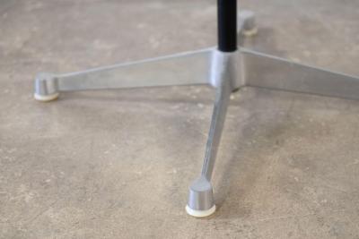 Charles Ray Eames Charles Eames Aluminum Group Lounge Chair and Ottoman for Herman Miller