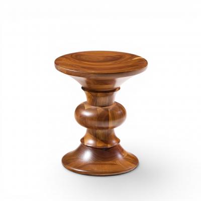 Charles Ray Eames Charles Ray Eames for Herman Miller Mid Century Walnut Time Life Stool