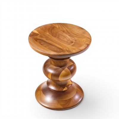Charles Ray Eames Charles Ray Eames for Herman Miller Mid Century Walnut Time Life Stool