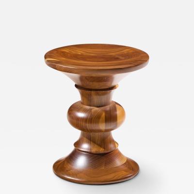 Charles Ray Eames Charles Ray Eames for Herman Miller Mid Century Walnut Time Life Stool