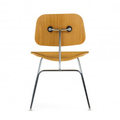 Charles Ray Eames Charles and Ray Eames for Herman Miller DCM White Ash Dining Chairs Set of 6