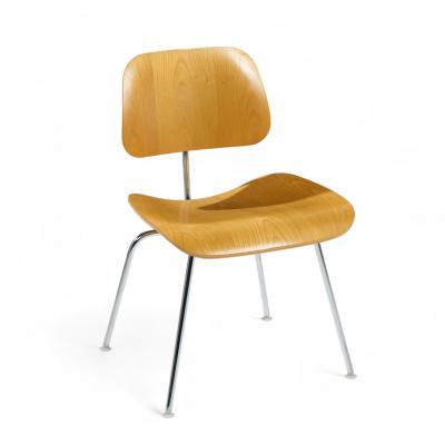 Charles Ray Eames Charles and Ray Eames for Herman Miller DCM White Ash Dining Chairs Set of 6