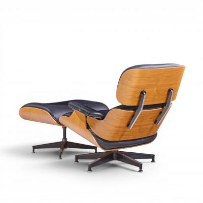 Charles Ray Eames Charles and Ray Eames for Herman Miller Eames Walnut Lounge Chair with Ottoman
