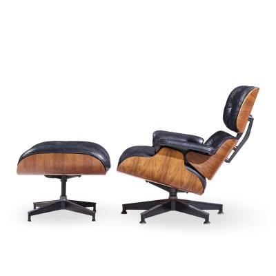 Charles Ray Eames Charles and Ray Eames for Herman Miller Mid Century Lounge Chair and Ottoman