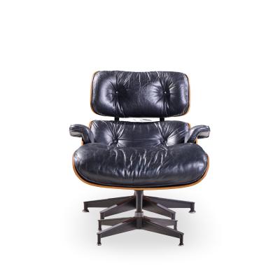 Charles Ray Eames Charles and Ray Eames for Herman Miller Mid Century Lounge Chair and Ottoman