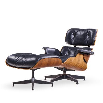 Charles Ray Eames Charles and Ray Eames for Herman Miller Mid Century Lounge Chair and Ottoman