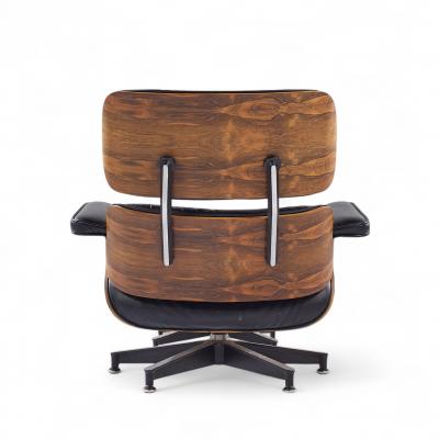 Charles Ray Eames Charles and Ray Eames for Herman Miller Rosewood Lounge Chair with Ottoman