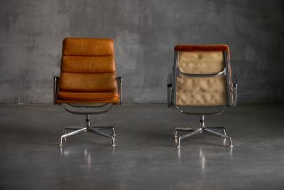 Charles Ray Eames EA216 Soft Pad Chair by Charles and Ray Eames USA 1969