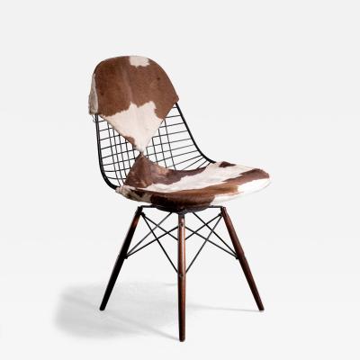Charles Ray Eames Eames DKW chair with cowhide bikini upholstery