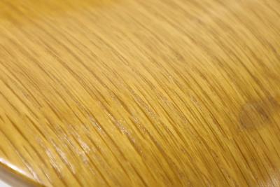 Charles Ray Eames Eames Herman Miller DCM Chairs in Calico Ash and Black Frames