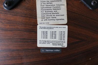 Charles Ray Eames Eames Leather Lounge Chair by Charles Ray Eames for Herman Miller